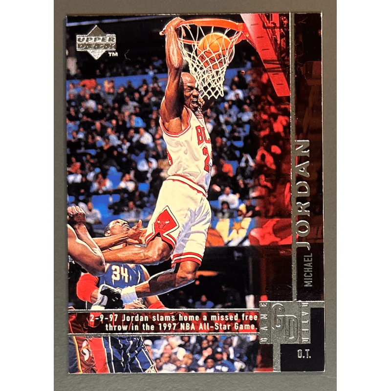 MICHAEL JORDAN 1997-98 Upper Deck game dated - 316