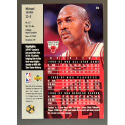MICHAEL JORDAN 1997-98 Upper Deck game dated - 316