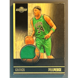 PAUL PIERCE 2008 TOPPS HARDWOOD EBONY JERSEY 1/1