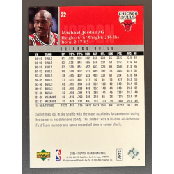 MICHAEL JORDAN 2006-07 Upper Deck - 22