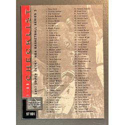 MICHAEL JORDAN 1996-97 Upper Deck Checklist - 180