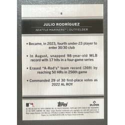 Julio Rodriguez 2024 Topps Tribute - 6