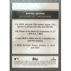 Rafael Devers 2024 Topps Tribute - 75