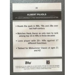 Albert Pujols 2024 Topps Tribute - 29