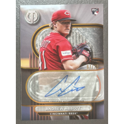 Andrew Abbott 2024 Topps Tribute rookie autograph 67/75