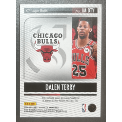 Dalen Terry 2024-25 Panini Silhouette jumbo patch 03/10