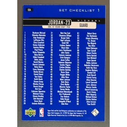MICHAEL JORDAN 1999-00 Upper Deck checklist - 154