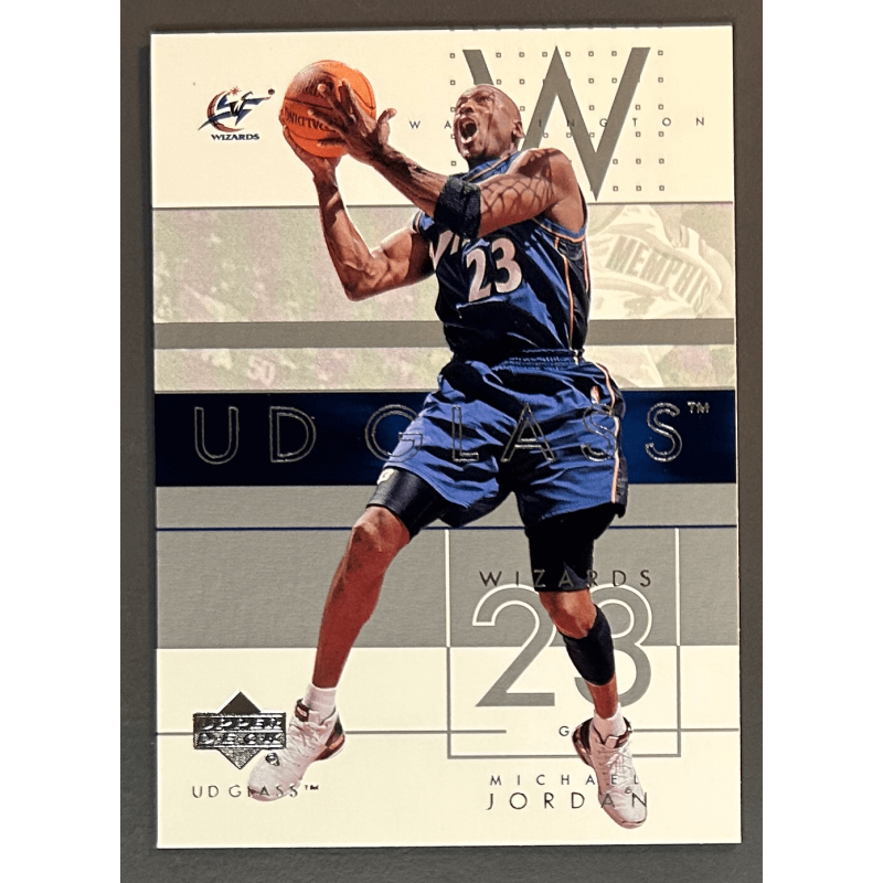 MICHAEL JORDAN 2002-03 UD Glass - 90