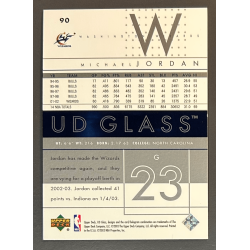 MICHAEL JORDAN 2002-03 UD Glass - 90