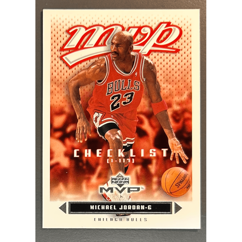 MICHAEL JORDAN 2003-04 Upper Deck MVP checklist - 199