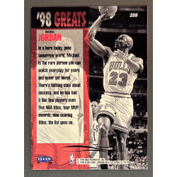 MICHAEL JORDAN 1997-98 Fleer Ultra 98 Greats