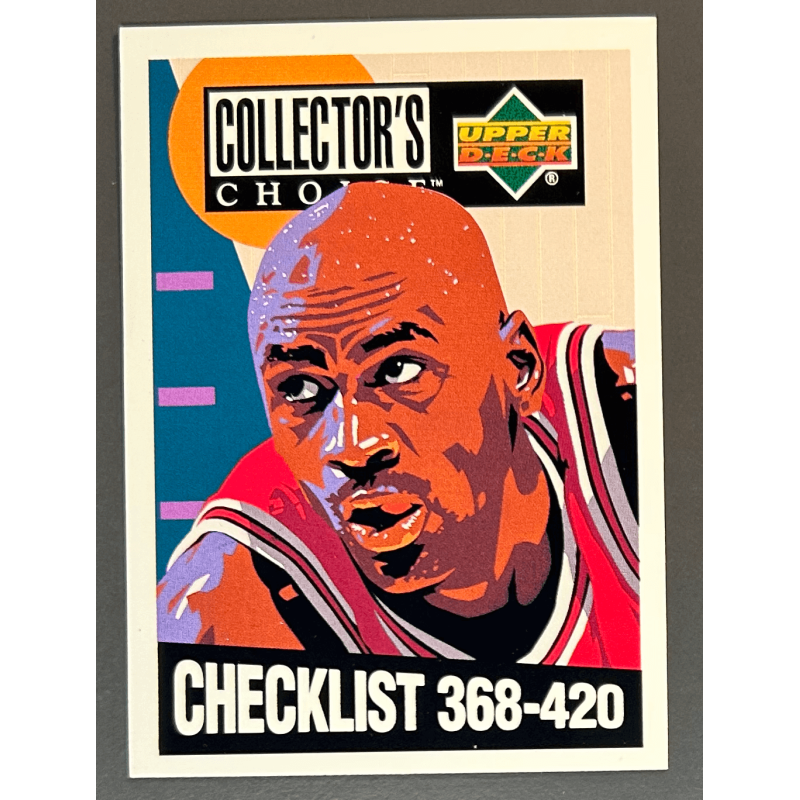 MICHAEL JORDAN 1994-95 Collector's Choice USA checklist - 420