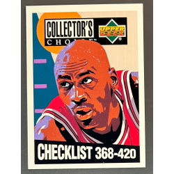 MICHAEL JORDAN 1994-95 Collector's Choice FRENCH checklist - 420