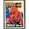 MICHAEL JORDAN 1994-95 Collector's Choice FRENCH checklist - 420
