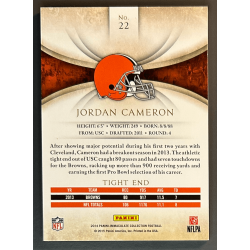 Jordan Cameron 2014 Panini Immaculate 32/99