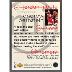MICHAEL JORDAN 1997 Upper Deck Michael Jordan Tribute MJ1