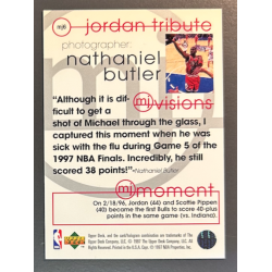 MICHAEL JORDAN 1997 Upper Deck Michael Jordan Tribute MJ6