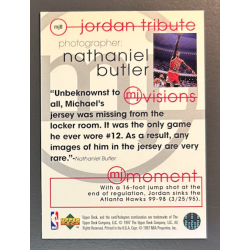 MICHAEL JORDAN 1997 Upper Deck Michael Jordan Tribute MJ8