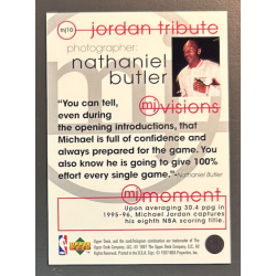 MICHAEL JORDAN 1997 Upper Deck Michael Jordan Tribute MJ10