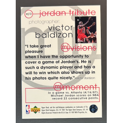MICHAEL JORDAN 1997 Upper Deck Michael Jordan Tribute MJ13
