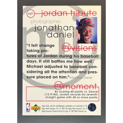 MICHAEL JORDAN 1997 Upper Deck Michael Jordan Tribute MJ21