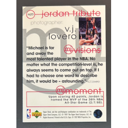 MICHAEL JORDAN 1997 Upper Deck Michael Jordan Tribute MJ23