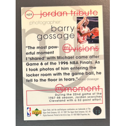 MICHAEL JORDAN 1997 Upper Deck Michael Jordan Tribute MJ24