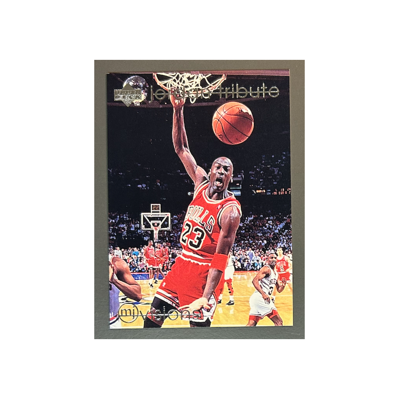 MICHAEL JORDAN 1997 Upper Deck Michael Jordan Tribute MJ25