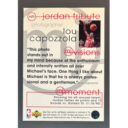 MICHAEL JORDAN 1997 Upper Deck Michael Jordan Tribute MJ25