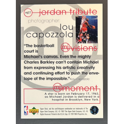 MICHAEL JORDAN 1997 Upper Deck Michael Jordan Tribute MJ27
