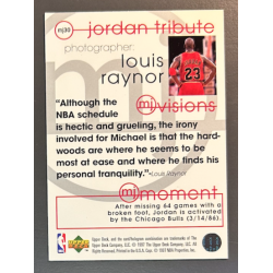 MICHAEL JORDAN 1997 Upper Deck Michael Jordan Tribute MJ30