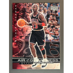MICHAEL JORDAN 1999-00 Upper Deck Air Of Greatness - 145