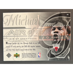 MICHAEL JORDAN 1999-00 Upper Deck Air Of Greatness - 145