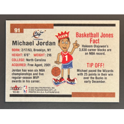 MICHAEL JORDAN 2002-03 Fleer Platinum 91