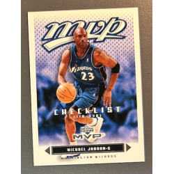 MICHAEL JORDAN 2003-04 Upper Deck MVP Checklist - 200