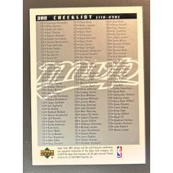 MICHAEL JORDAN 2003-04 Upper Deck MVP Checklist - 200