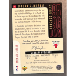 MICHAEL JORDAN 1996-97 Collector's Choice International French Jordan'