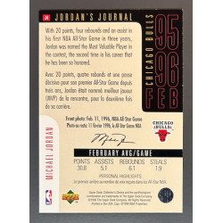 MICHAEL JORDAN 1996-97 Collector's Choice International French