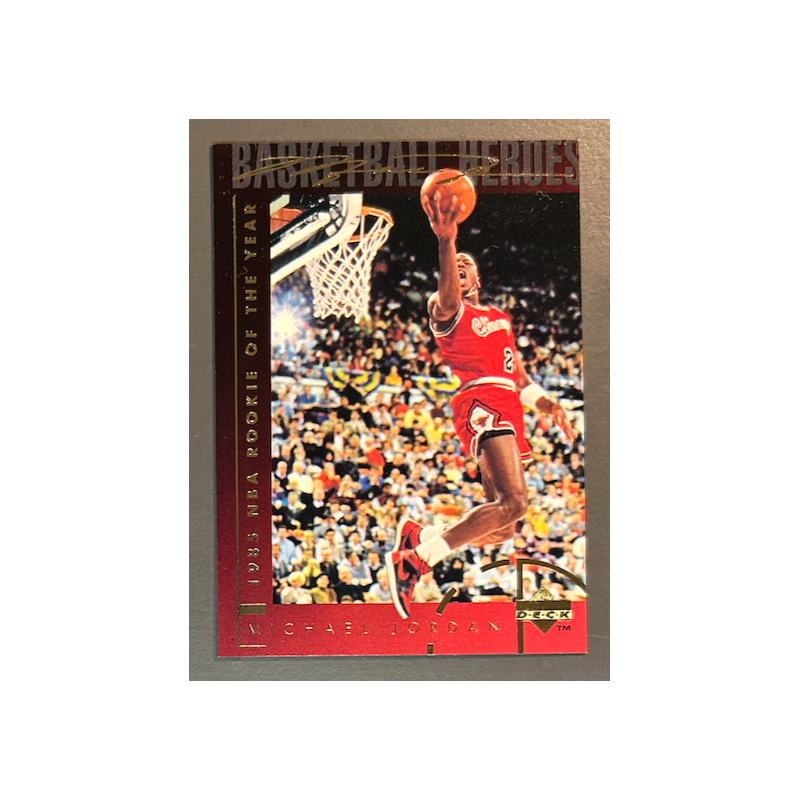 MICHAEL JORDAN 1994-95 Upper Deck Jordan Heroes 85 NBA ROY