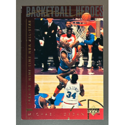 MICHAEL JORDAN 1994-95 Upper Deck Jordan Heroes 85-93 9-Time AS