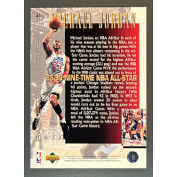 MICHAEL JORDAN 1994-95 Upper Deck Jordan Heroes 85-93 9-Time AS