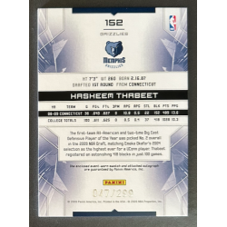 HASHEEM THABEET 2009-10 Panini Limited jersey Autograph 47/299