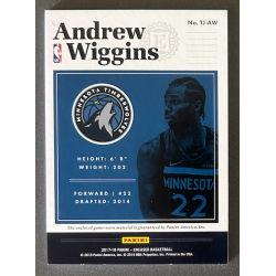 ANDREW WIGGINS 2017-18 Panini Encased Triple Jerseys 12/99