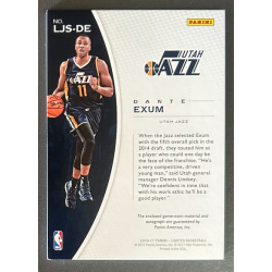 DANTE EXUM 2016-17 Panini Limited Jersey Signatures Gold Spotlight