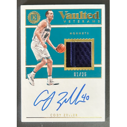 CODY ZELLER 2018-19 Panini Encased Vaulted Veteran jersey auto