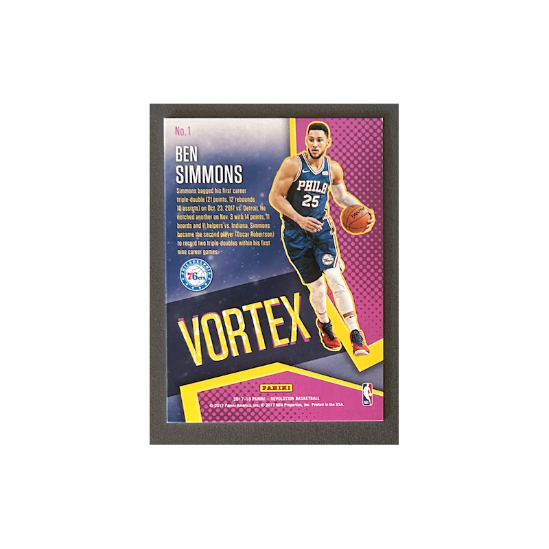 BEN SIMMONS 2017-18 Panini Revolution Vortex 1