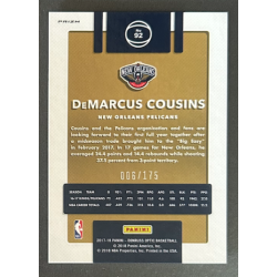 DEMARCUS COUSINS 2017-18 Donruss Optic Lime Green 006/175