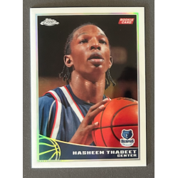 HASHEEM THABEET 2009-10 Topps Chrome Rookie Refractor 162/500