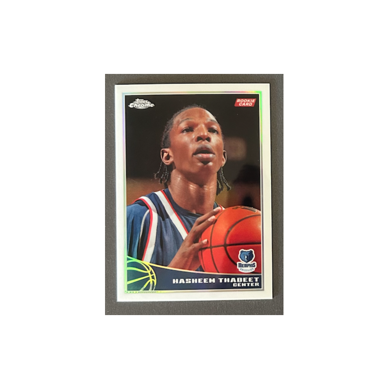 HASHEEM THABEET 2009-10 Topps Chrome Rookie Refractor 162/500