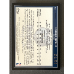 HASHEEM THABEET 2009-10 Topps Chrome Rookie Refractor 162/500